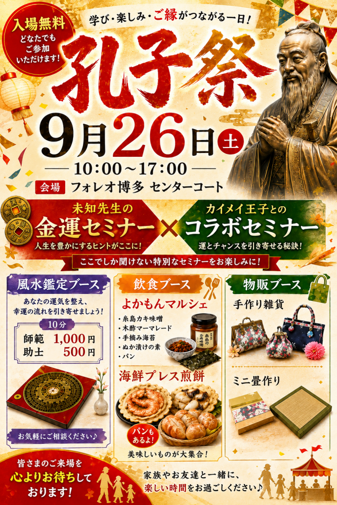 本格風水LIKI　今年も!!
