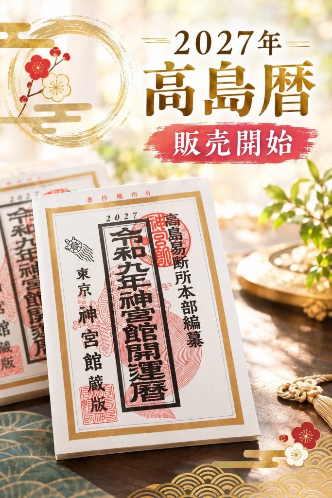 本格風水LIKI 令和9年高島暦
